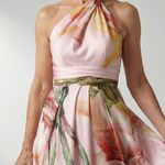Amiel | Lekka sukienka maxi w kwiaty