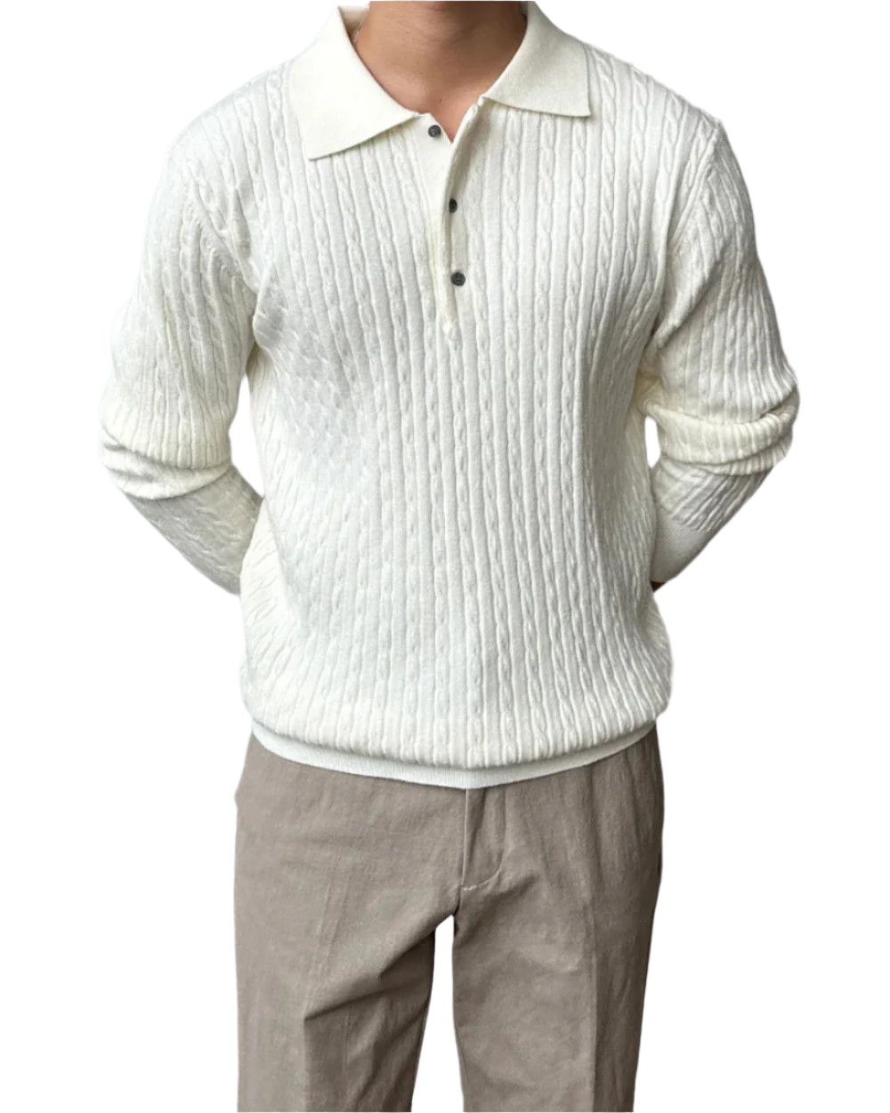 Sweter z dzianiny Tomasso