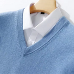 Floris | Elegancki sweter z dekoltem w kształcie litery V