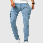 Marino – Spodnie cargo z elastanem