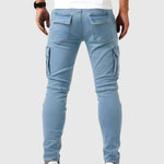 Marino – Spodnie cargo z elastanem