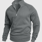 Libuše - Premium sweter z polo zamkiem