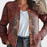 Belindra™ - Kardigan w Boho Wzór