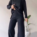 Fayla | Zimowy casualowy dwuczęściowy zestaw dla kobiet