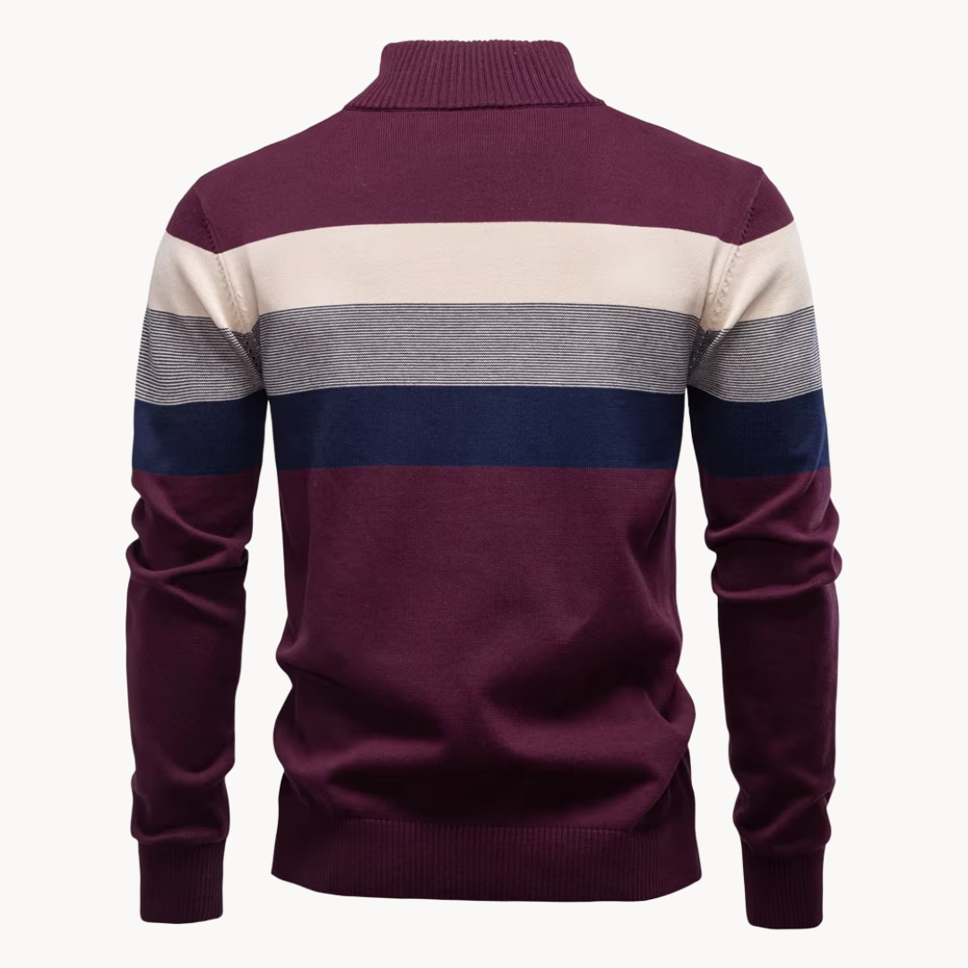 Kasia | Bluza klasy premium z zamkiem błyskawicznym sięgającym do połowy ramion