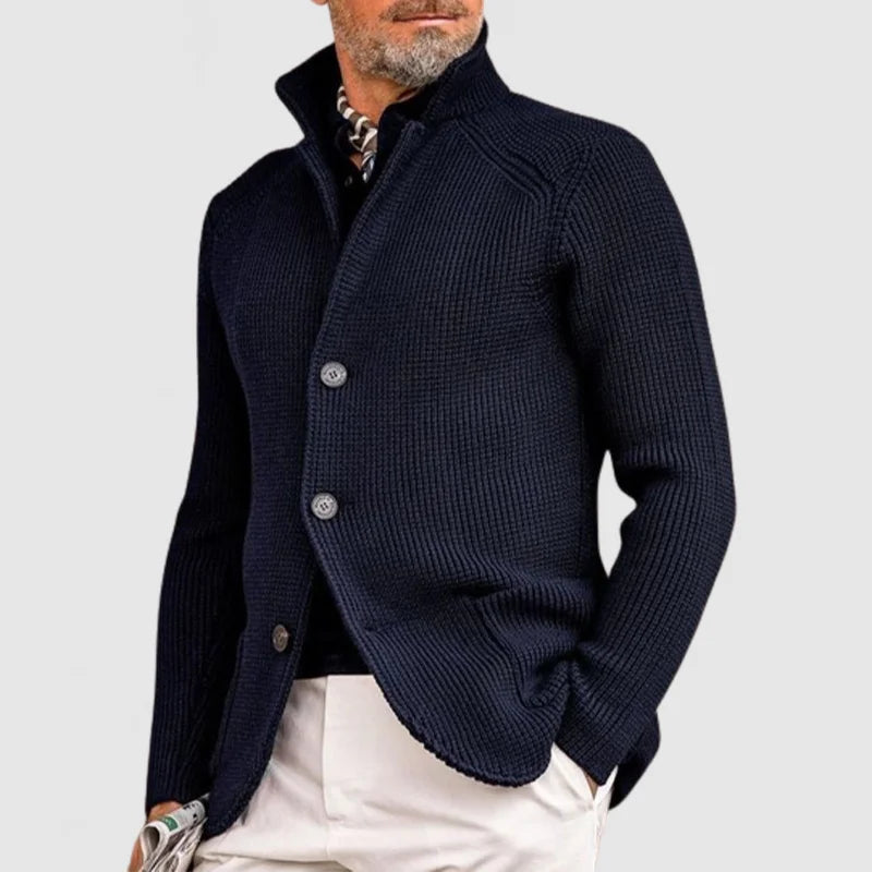 Simon | Klasyczna kamizelka z dzianiny