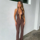 Sienna | Koronkowy kombinezon