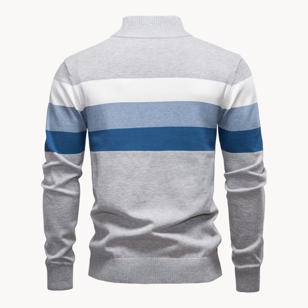 Kasia | Bluza klasy premium z zamkiem błyskawicznym sięgającym do połowy ramion