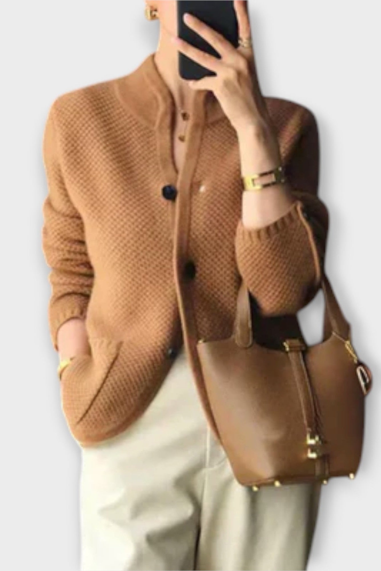 Alissa | Sweter rozpinany