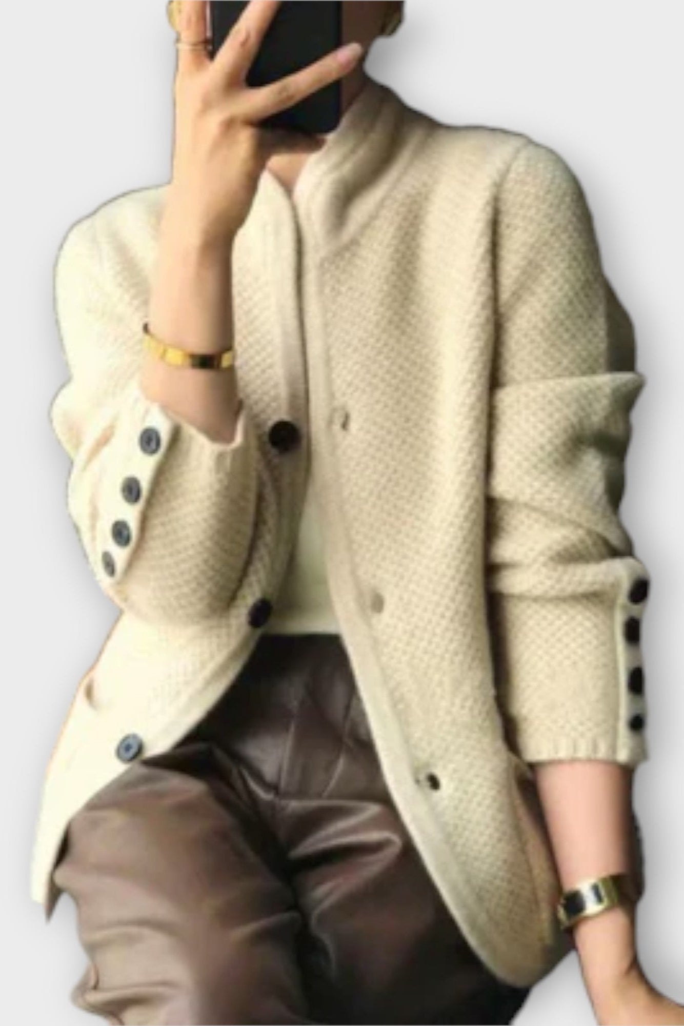 Alissa | Sweter rozpinany