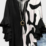 Amalie | Bluzka w stylu abstrakcyjnym