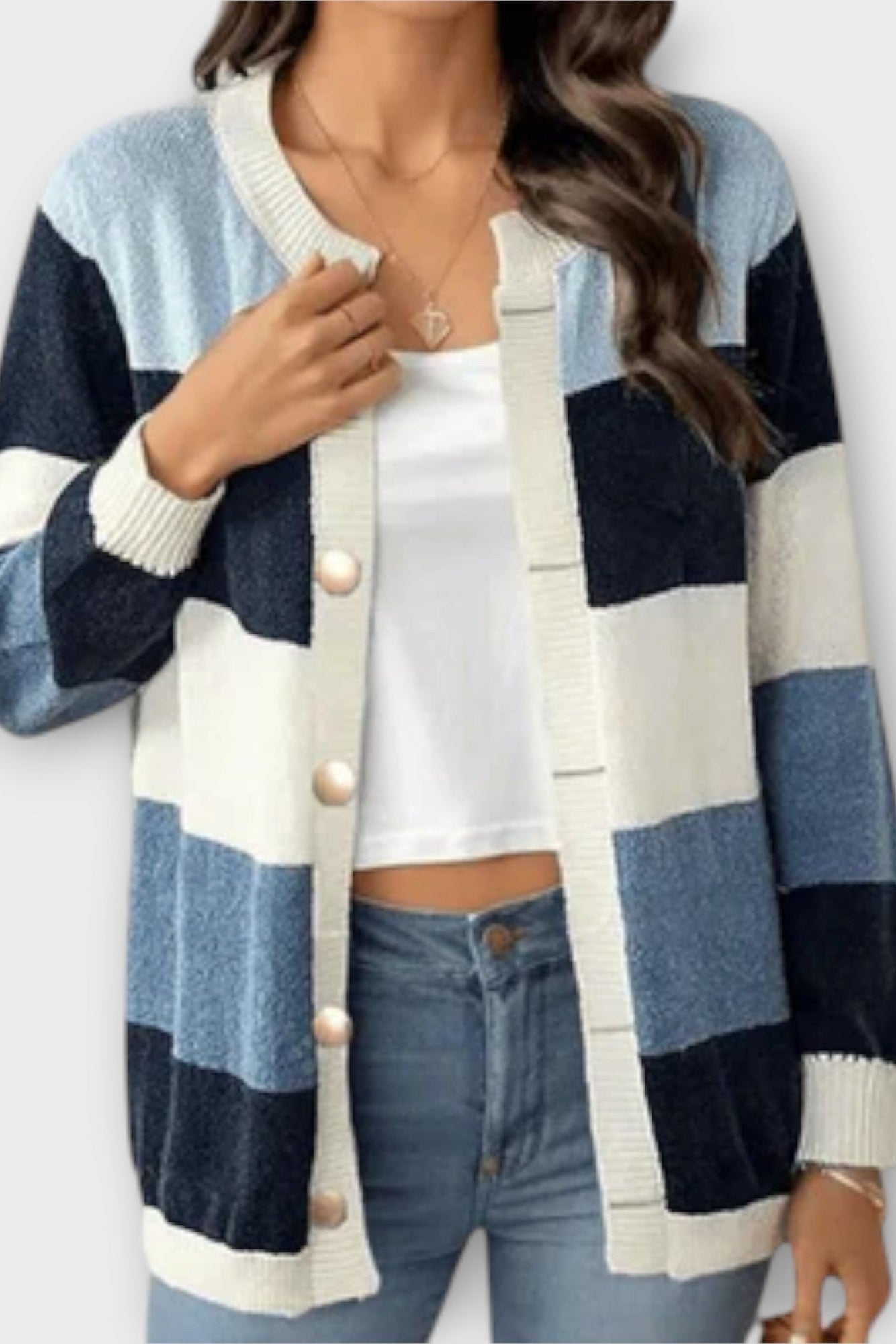 Amalie | Sweter w paski