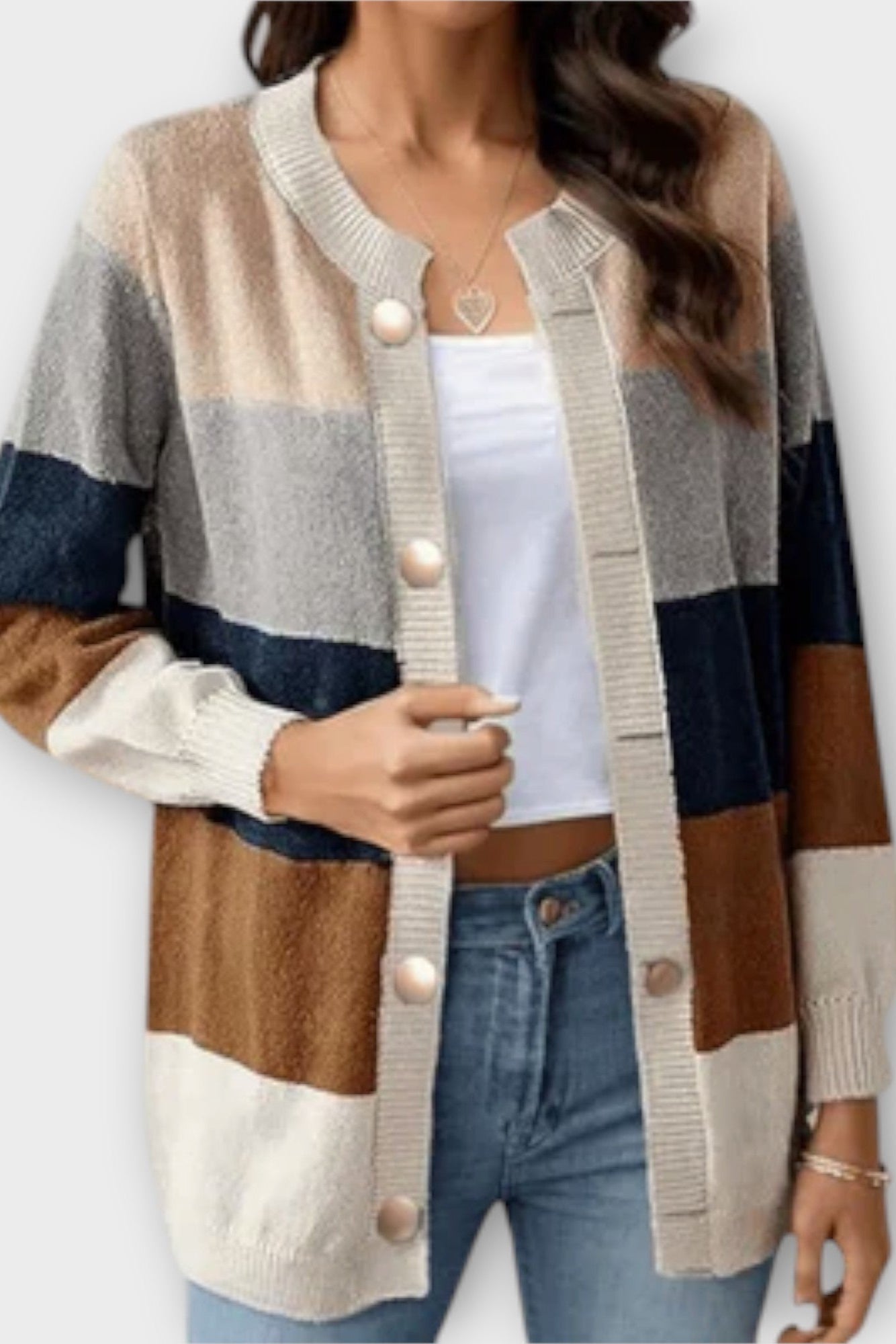 Amalie | Sweter w paski