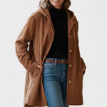 Amalie™ | Elegancka kurtka z sametu o luksusowym wyglądzie