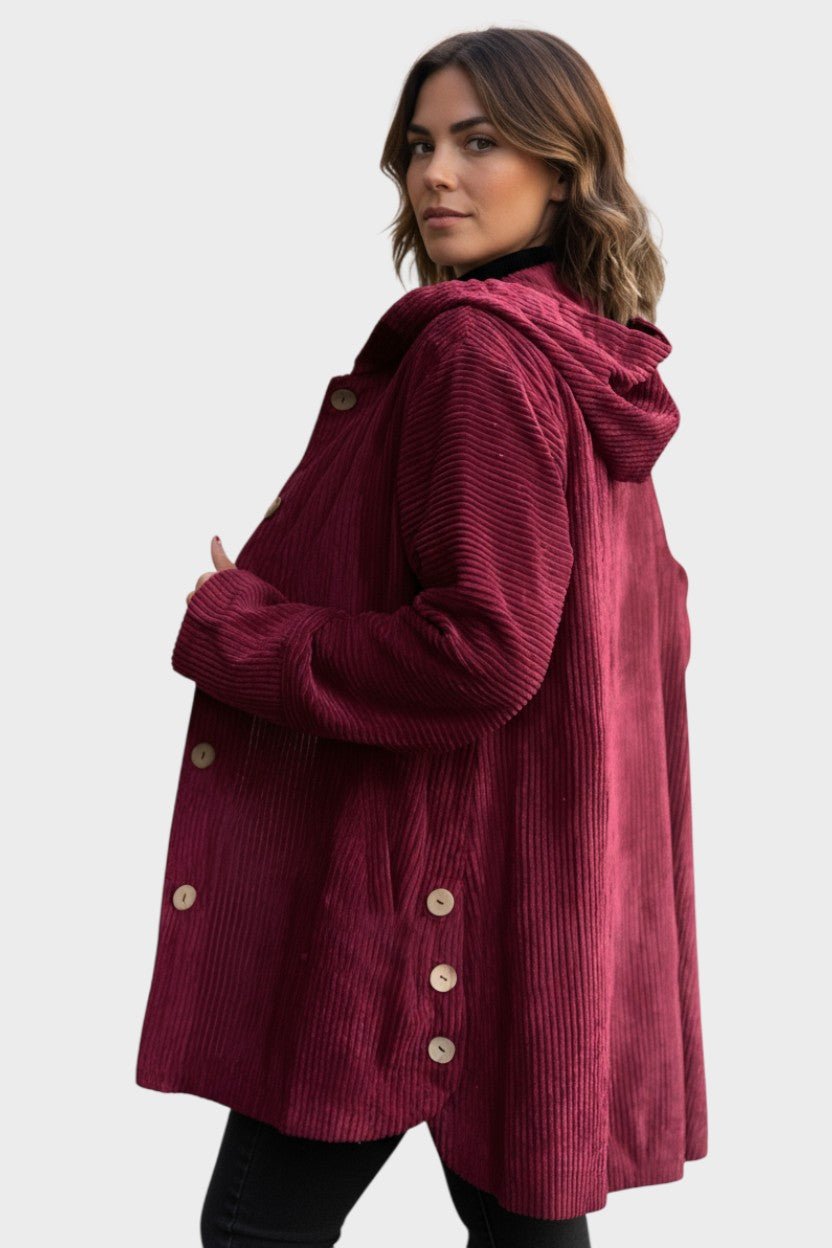 Amalie™ | Elegancka kurtka z sametu o luksusowym wyglądzie
