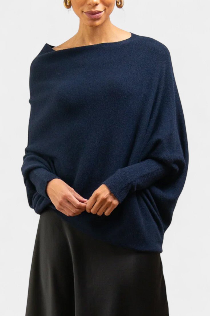 Andrea | Sweter z odkrytymi ramionami
