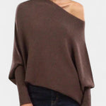Andrea | Sweter z odkrytymi ramionami