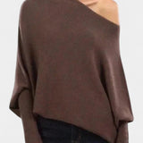 Andrea | Sweter z odkrytymi ramionami