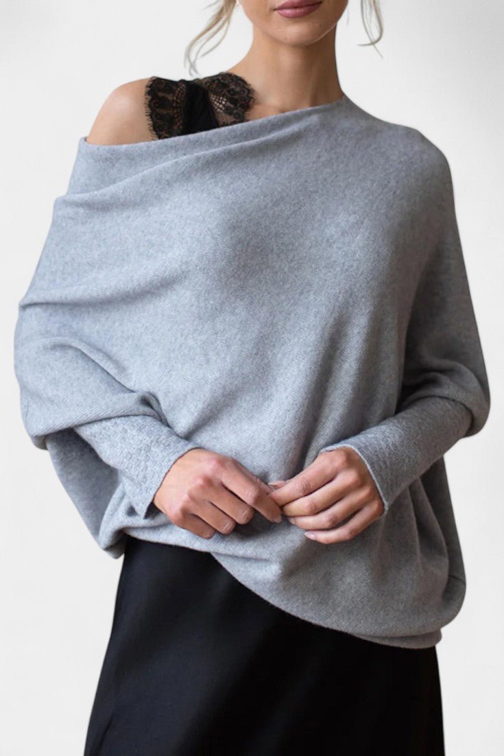 Andrea | Sweter z odkrytymi ramionami