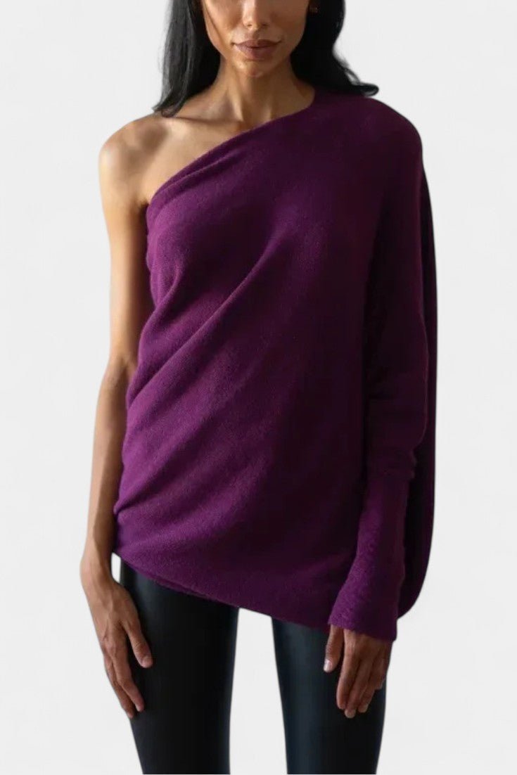 Andrea | Sweter z odkrytymi ramionami