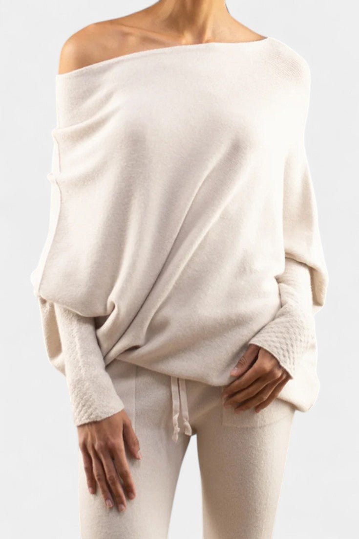 Andrea | Sweter z odkrytymi ramionami