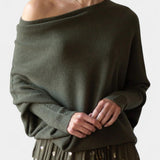 Andrea | Sweter z odkrytymi ramionami