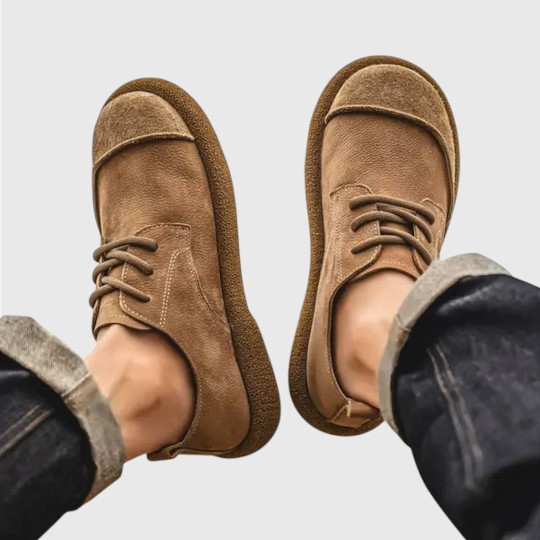Santiago – Męskie wygodne buty ze skóry naturalnej