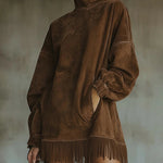 Tia | Sukienka suede