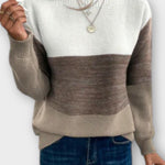 Clara | Sweter patchworkowy