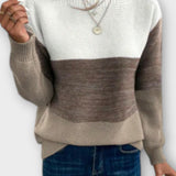 Clara | Sweter patchworkowy