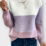 Clara | Sweter patchworkowy