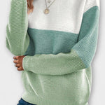 Clara | Sweter patchworkowy