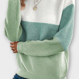 Clara | Sweter patchworkowy