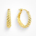 Kolczyki Twist w stylu Twist