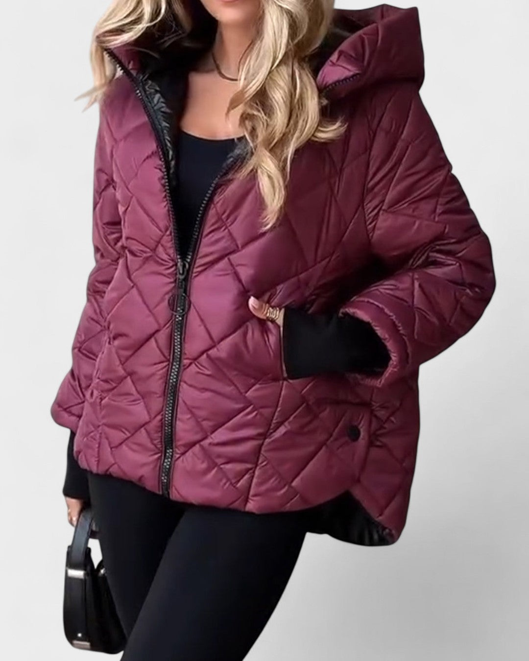 Ema™ | Elegancka kurtka z kapturem