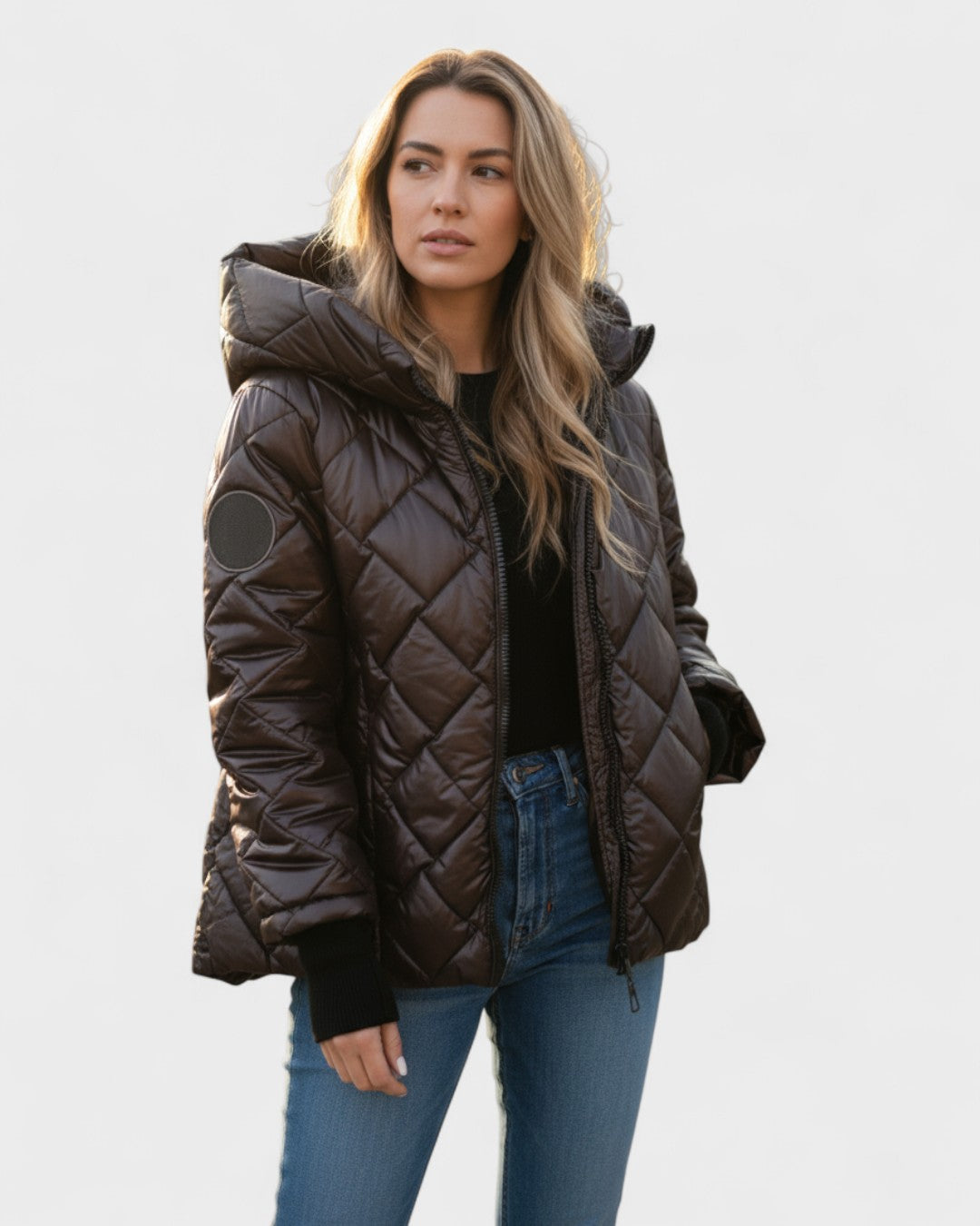 Ema™ | Elegancka kurtka z kapturem