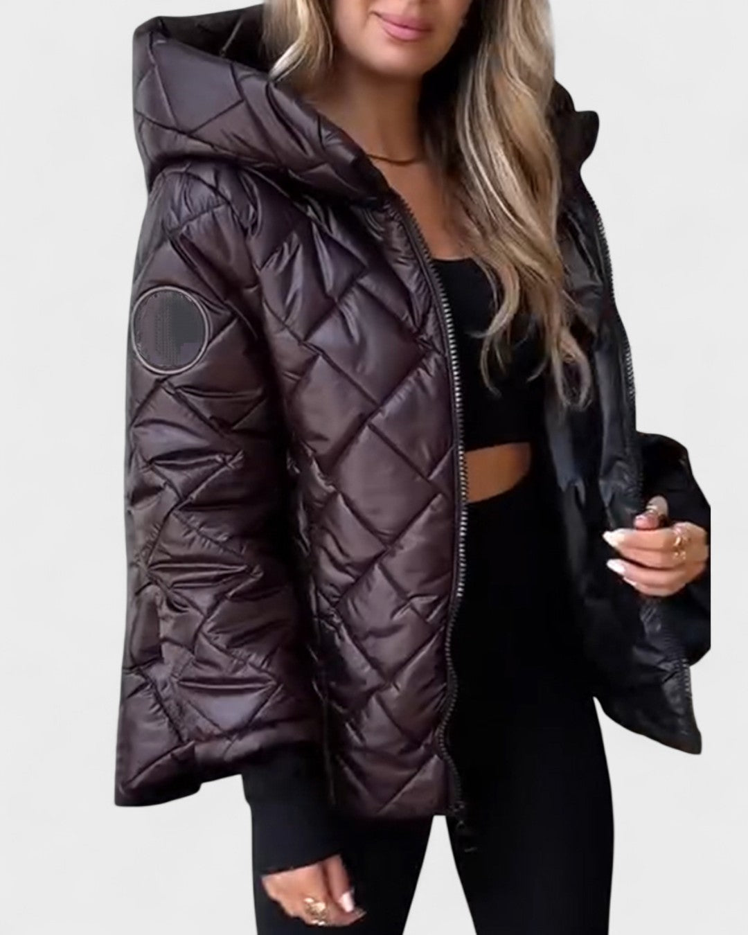 Ema™ | Elegancka kurtka z kapturem