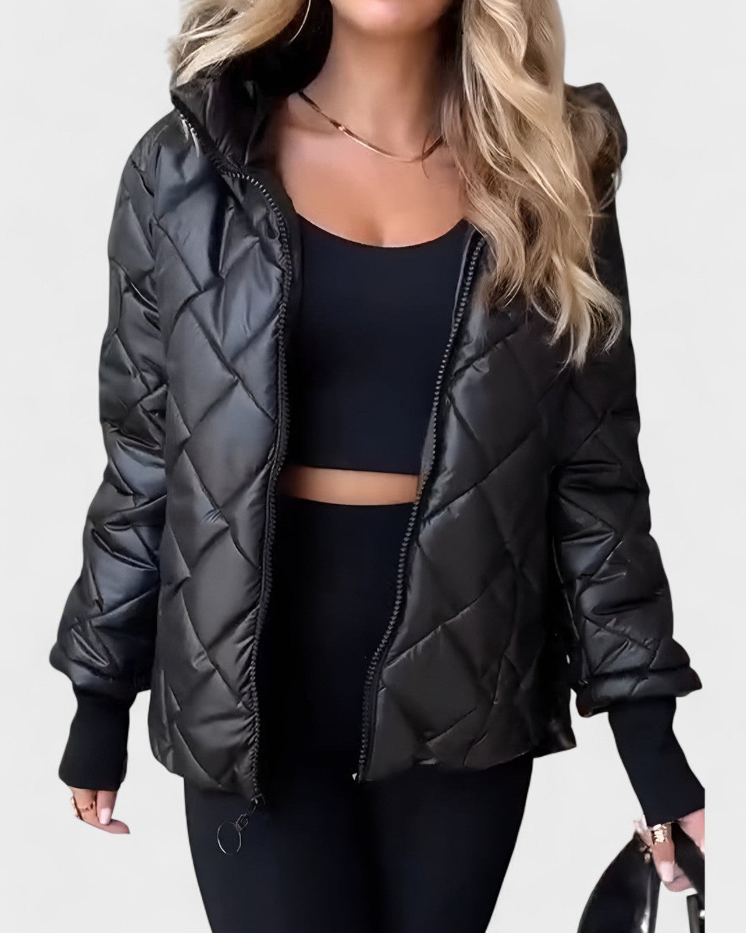 Ema™ | Elegancka kurtka z kapturem