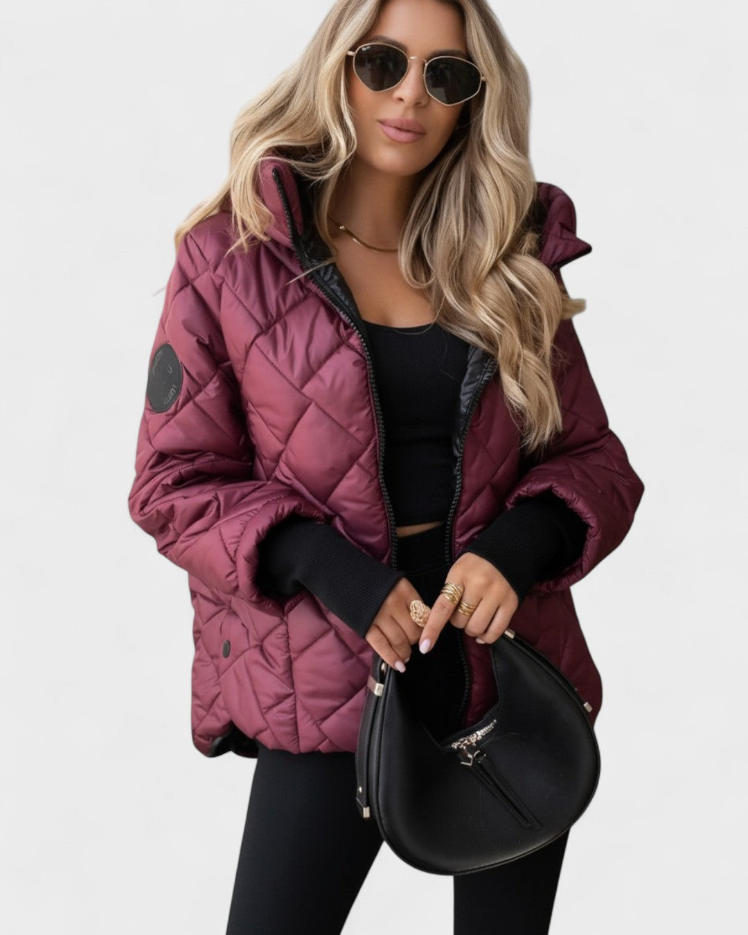 Ema™ | Elegancka kurtka z kapturem
