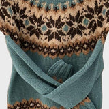 Freja | Sweter w stylu retro