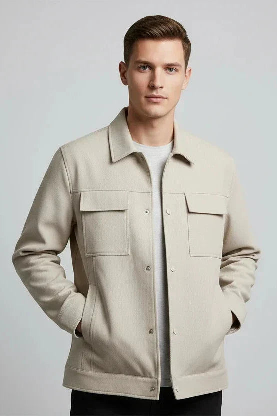 Kasia | Luksusowa letnia kurtka typu overshirt
