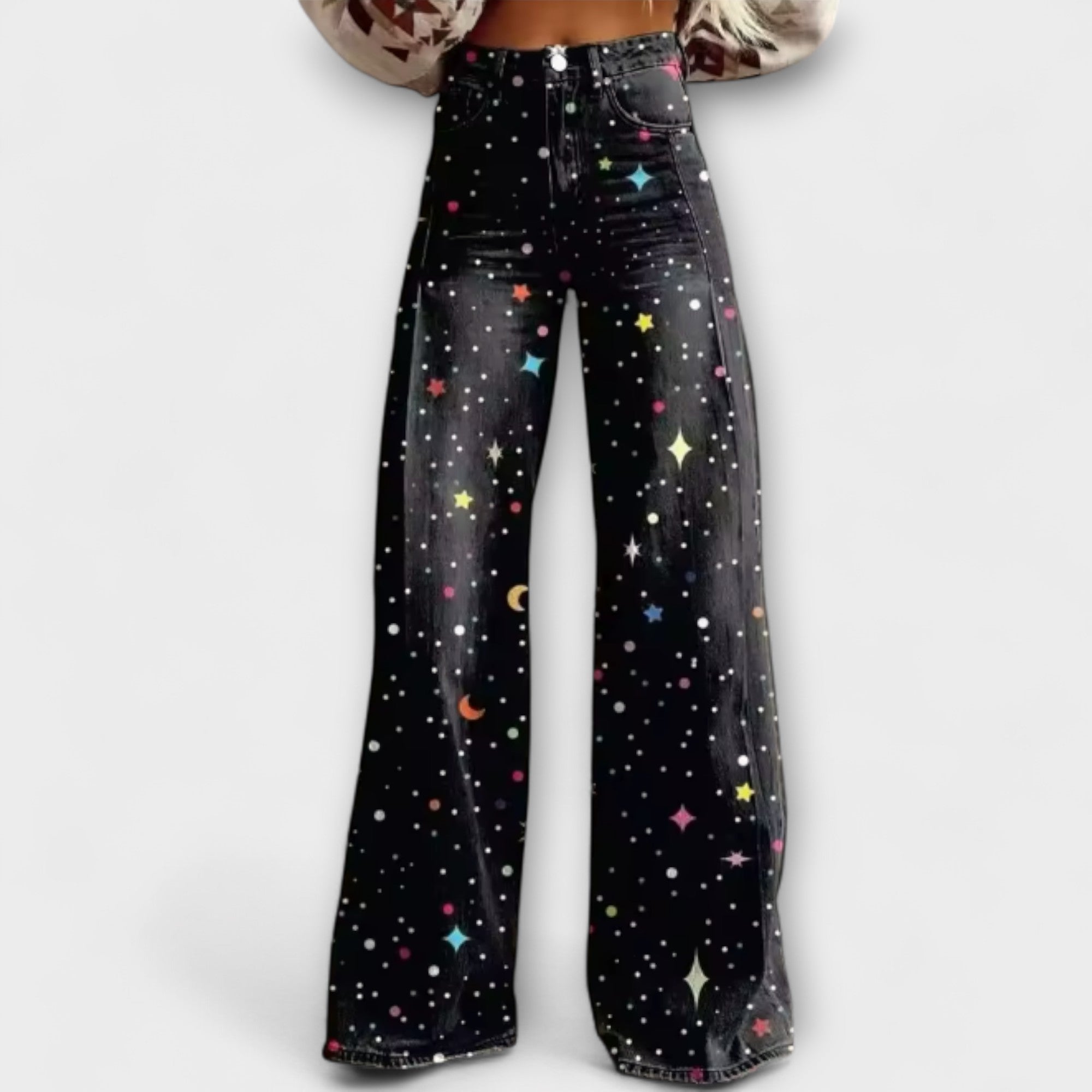 Gitte | Spodnie w stylu boho