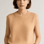Inger | Sweter bez rękawów