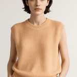 Inger | Sweter bez rękawów