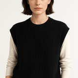 Inger | Sweter bez rękawów