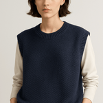 Inger | Sweter bez rękawów