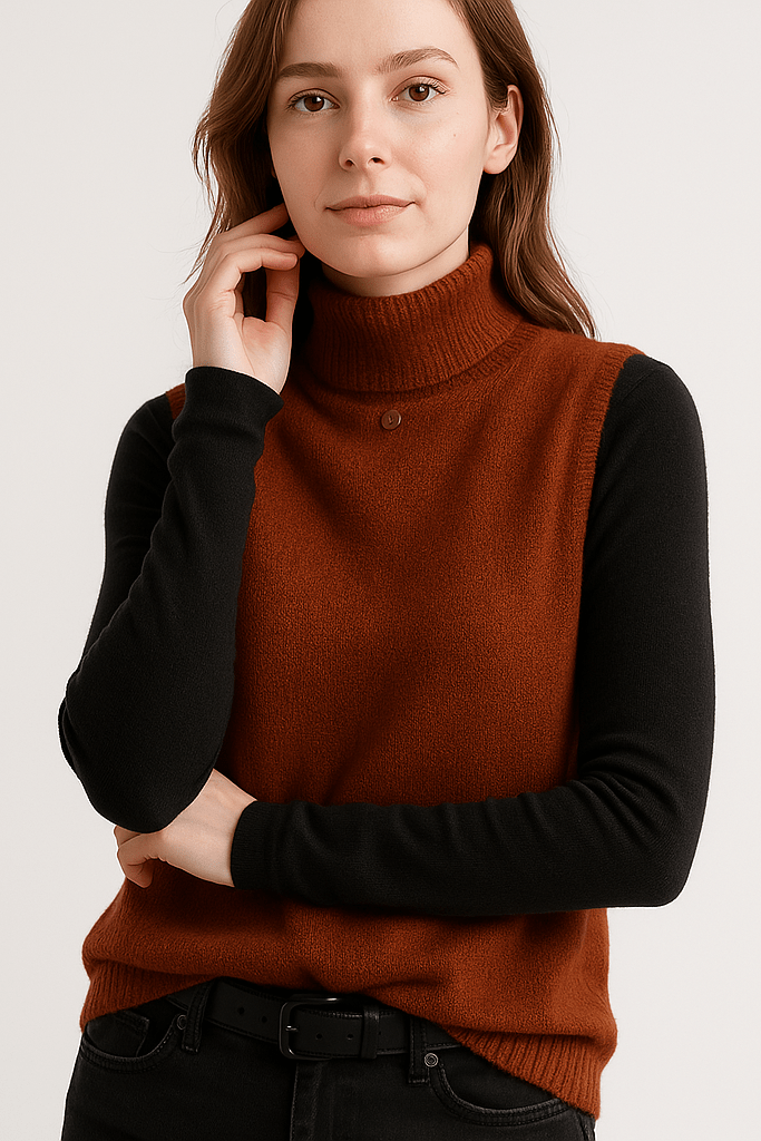 Johanne | Bluza bez rękawów