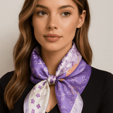 Johanne | Jedwabny szal Violetta