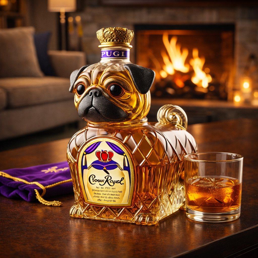 Karafka do Whisky - Edycja French Bulldog