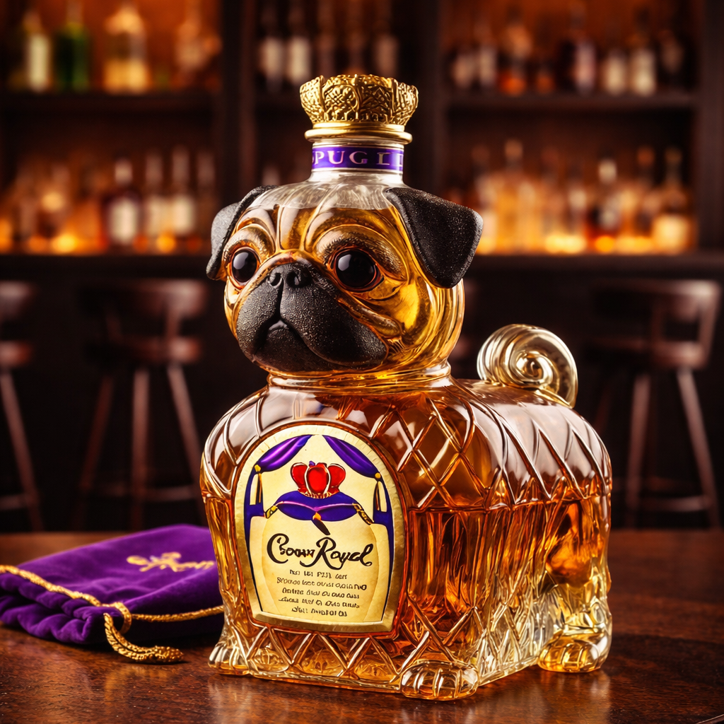 Karafka do Whisky - Edycja French Bulldog